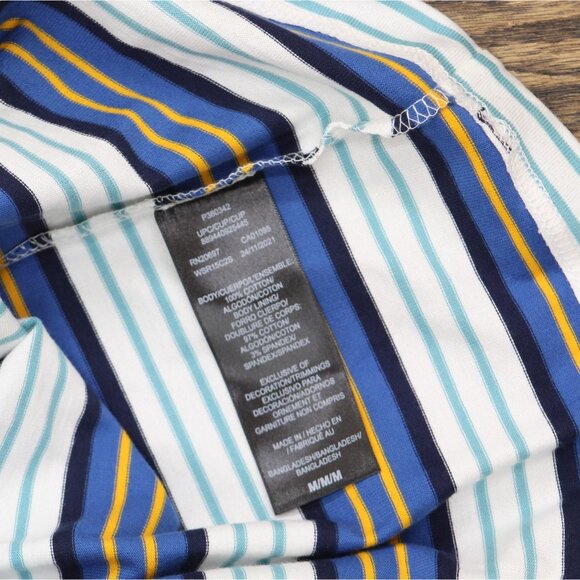 NWT Dickies Utility Clean Stripe Pocket Cotton T-Shirt Tee Cobalt Stripe Blue M - Picture 5 of 6